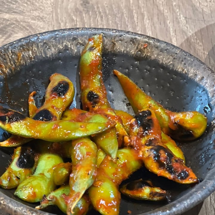 photo of KōL Izakhaya Edamame CarGrilled - Spicey Rec Pepper / Ginger Soy shared by @ftc on  22 Oct 2023 - review