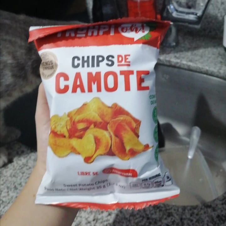 photo of Trohpi oh Chips De Camote shared by @crisb30 on  02 Sep 2023 - review