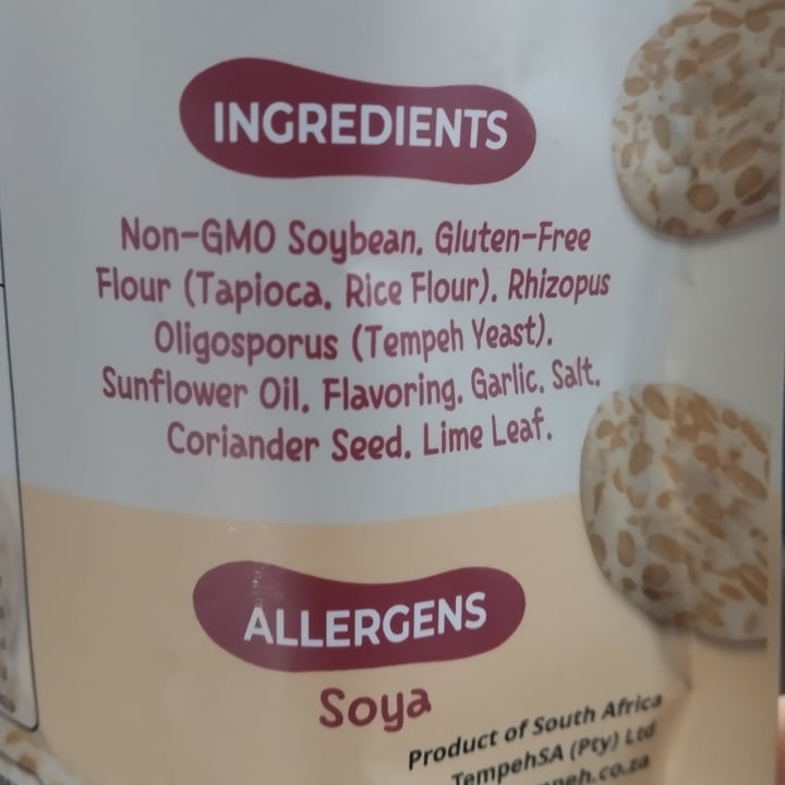 photo of Tempehsa Tempeh Chips shared by @ironicjenn20 on  06 Dec 2023 - review