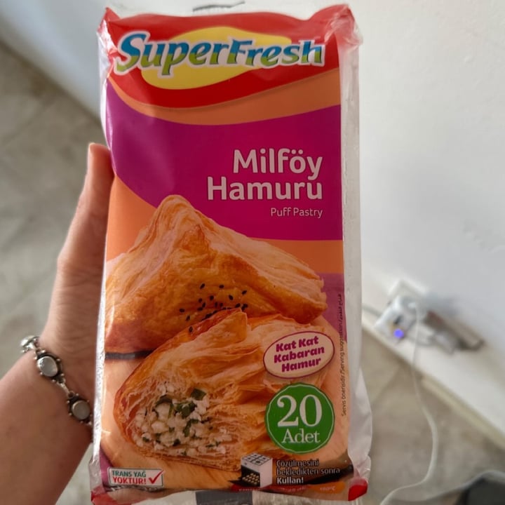 photo of Superfresh puff pastry shared by @gatinhozen on  16 May 2025 - review
