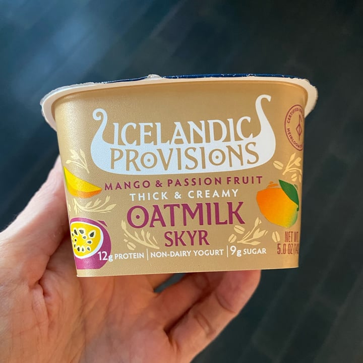 photo of Icelandic Provisions Skyr oat milk mango passion fruit shared by @beckyyy on  04 May 2024 - review