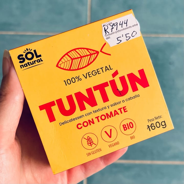 photo of Sol Natural Tuntún con tomate shared by @millito on  21 Aug 2023 - review