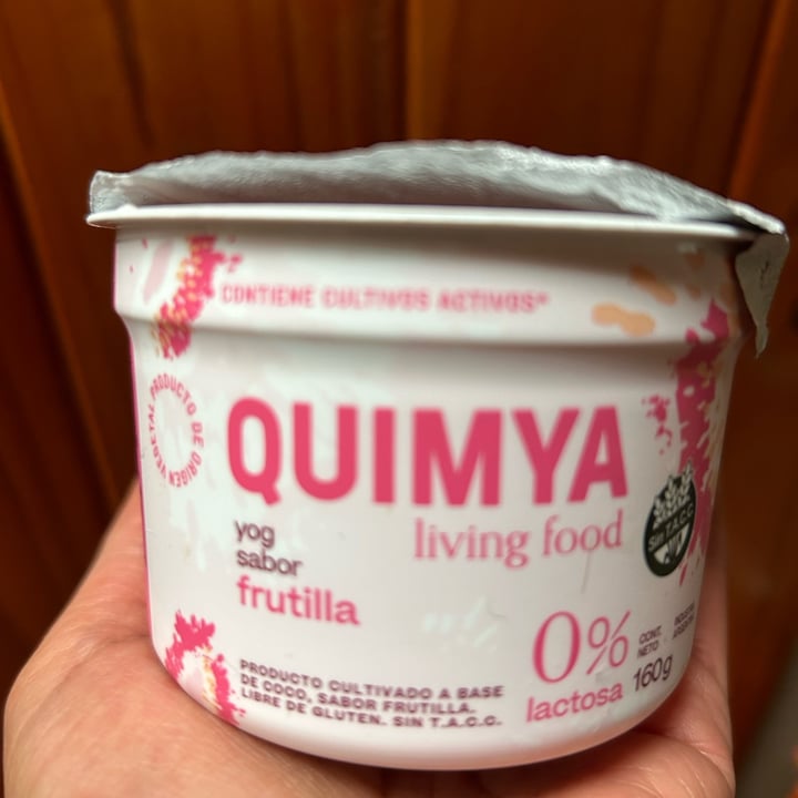 photo of Quimya Yogur sabor Frutilla shared by @van78 on  09 Dec 2023 - review