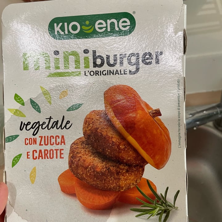 photo of Kioene burger alla zucca e carota shared by @nalina on  01 Jun 2024 - review