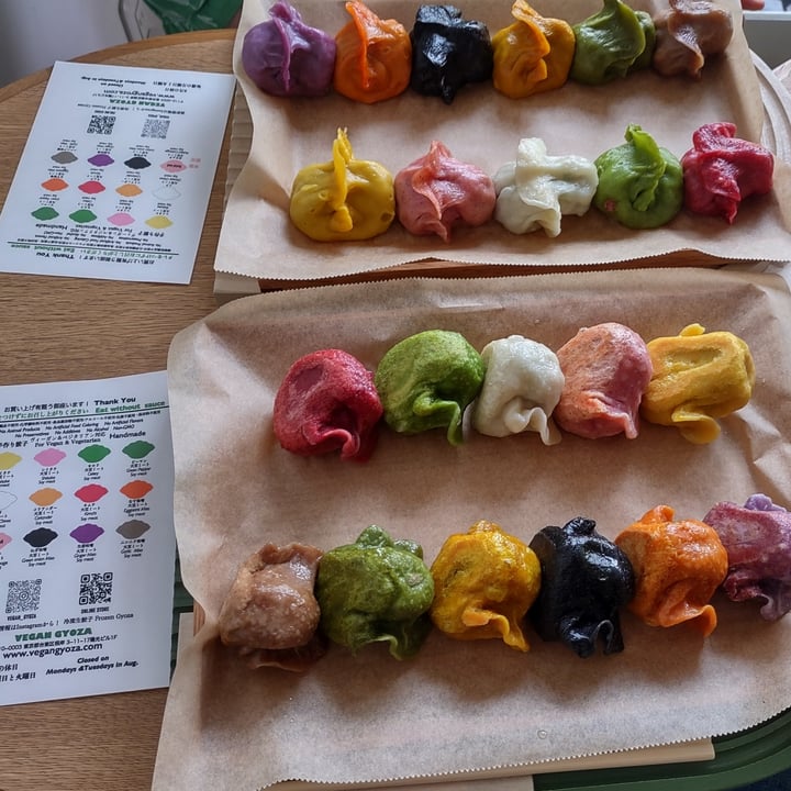 photo of VEGAN GYOZA YU dumplings shared by @thrillinggoose77 on  23 Aug 2023 - review
