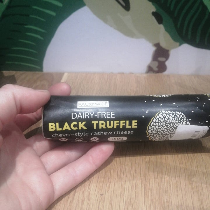 photo of Fauxmage Black Truffle Chèvre-Style Cashew Cheese shared by @boldsheep78 on  21 Mar 2024 - review