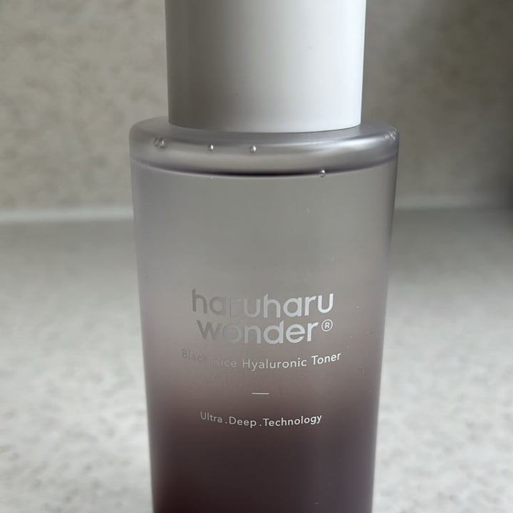 photo of Haruharu wonder black rice toner shared by @coloratantonella on  16 May 2024 - review