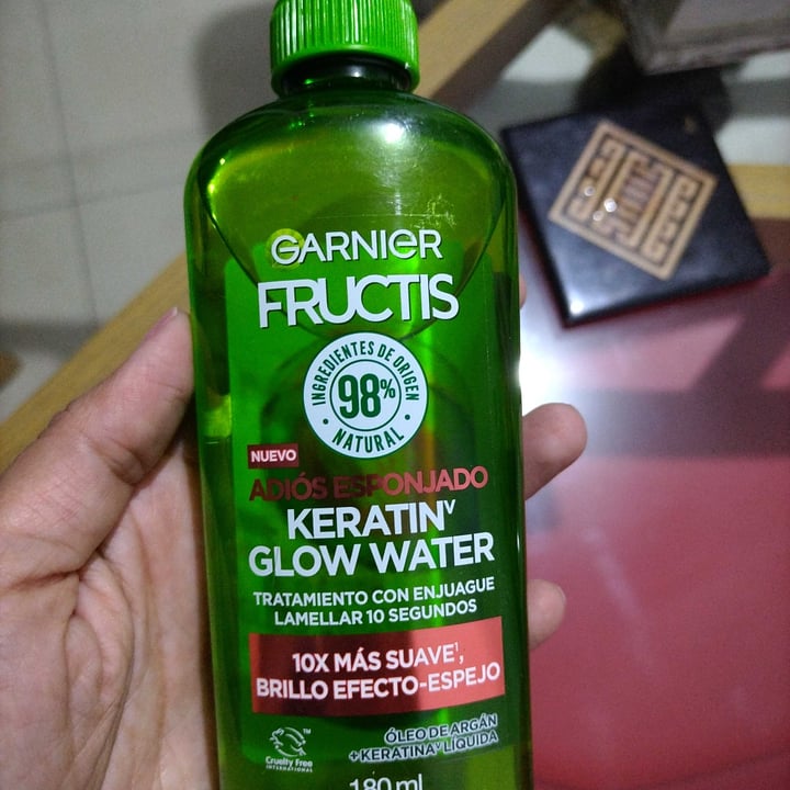 photo of Garnier Fructis Keratin Flow Water shared by @lenn on  10 May 2024 - review