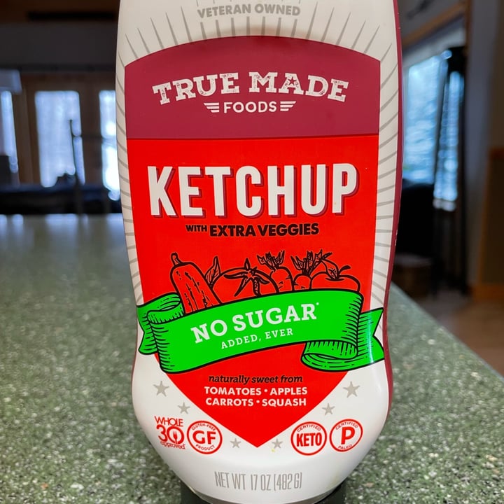 photo of True made foods Veggie ketchup shared by @julie4theanimals on  16 Jan 2024 - review