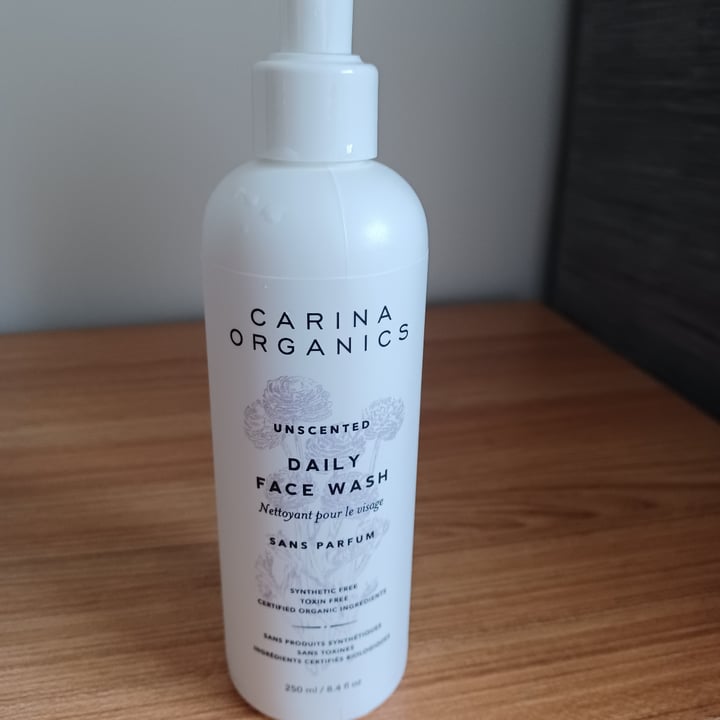 photo of Carina Organics Daily Face Wash shared by @fpalazzo on  02 Sep 2023 - review
