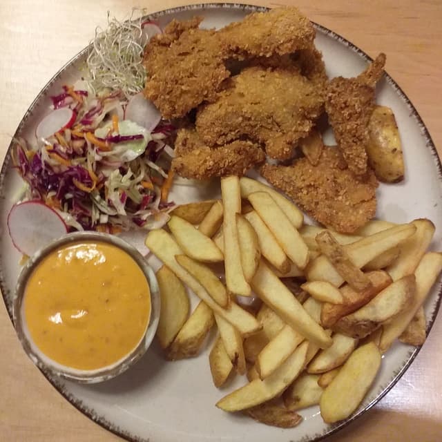 Photo of the dish “Panierowane boczniaki / Fried oyster mushrooms”
