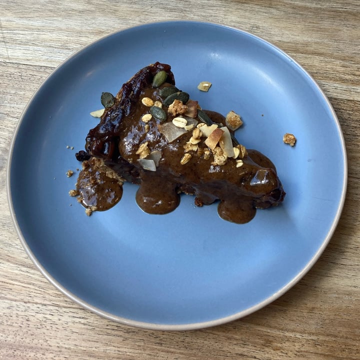 photo of Bamboo Plant Power - Plant Based Vegan Restaurant caramel pecan Pie shared by @catherinews on  15 Dec 2023 - review