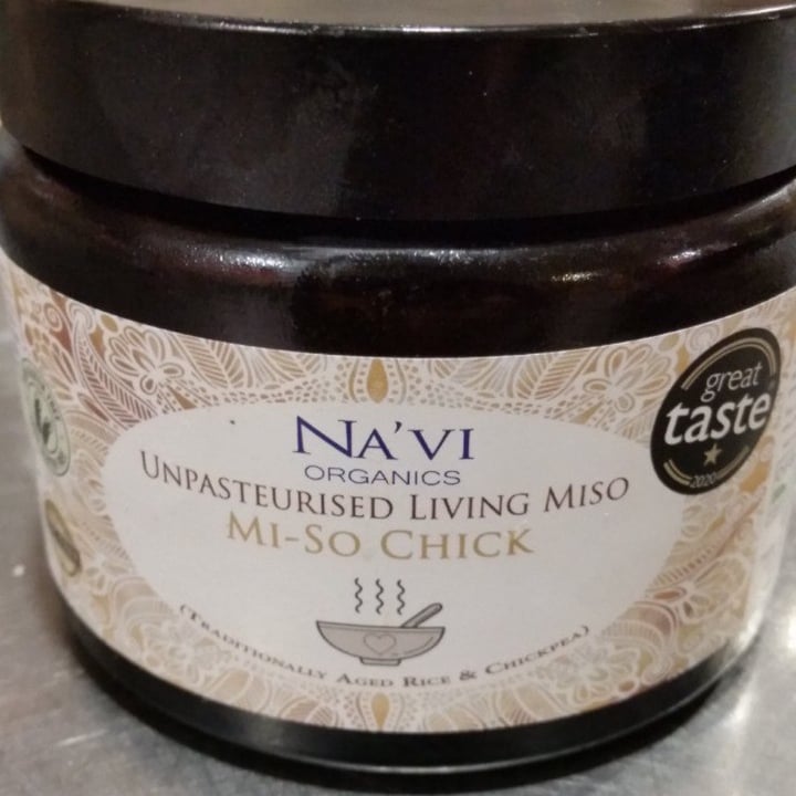 photo of Na’vi Organics Mi-so Chick Unpasteurised Living Miso shared by @ahimsalivingwellness on  15 May 2024 - review