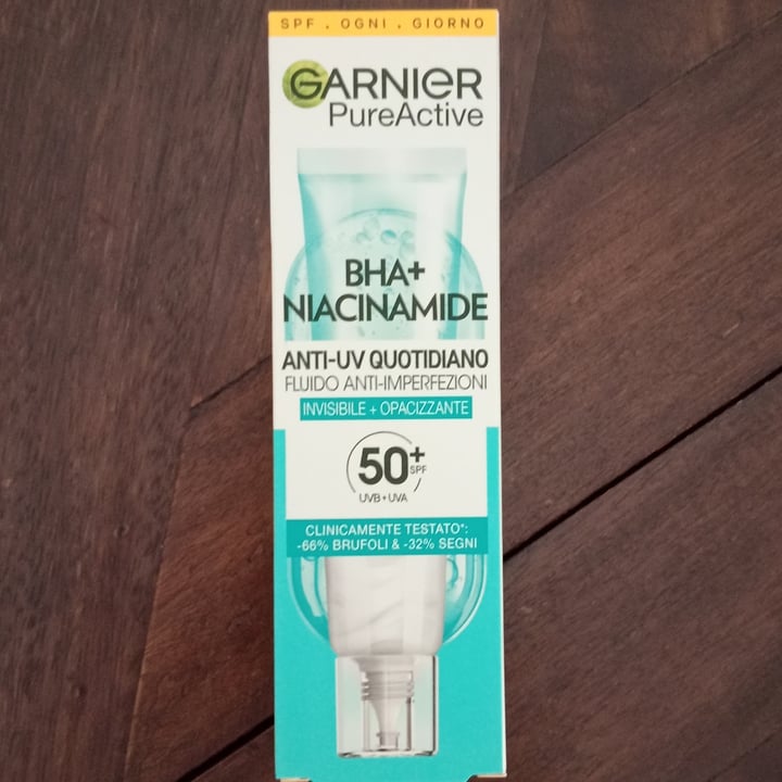 photo of Garnier BHA + NIACINAMIDE DAILY UV shared by @marta1977 on  20 May 2024 - review