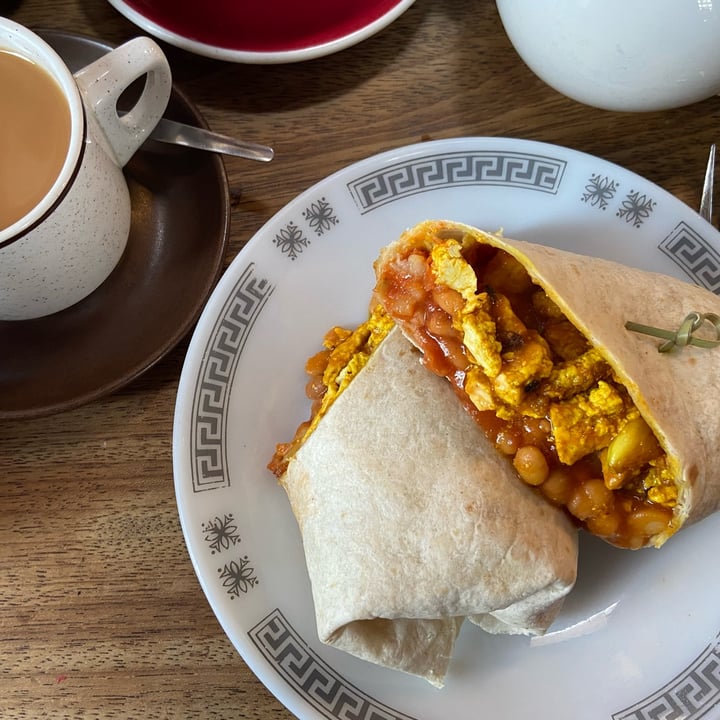 photo of Thieving Harry's Vegan Breakfast Wrap shared by @whatrebeccaeats on  26 Sep 2025 - review