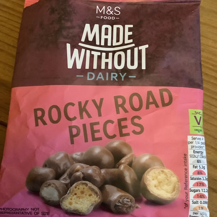 photo of M&S made without dairy Rocky Road Pieces shared by @lucylou77 on  12 Mar 2024 - review