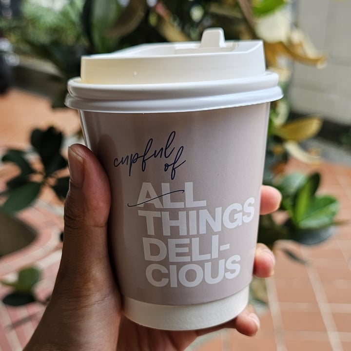 photo of All Things Delicious. Turmeric Chai Oat Latte (Hot) shared by @akanksha-r on  18 Apr 2024 - review