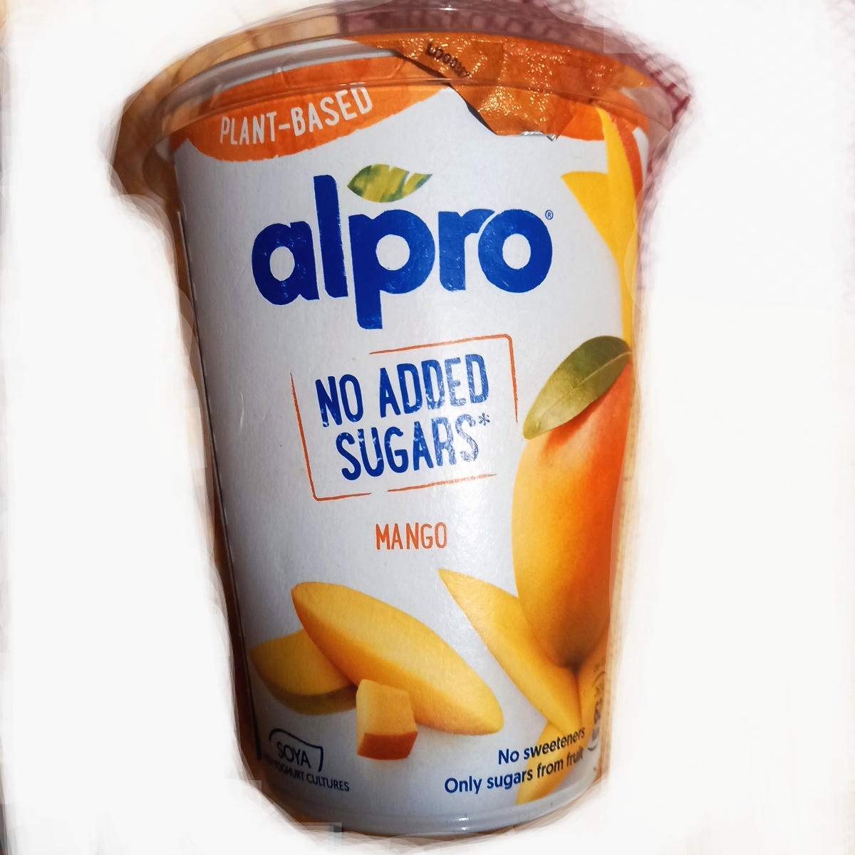 Alpro Mango Yogurt (No Added Sugars) Review | abillion