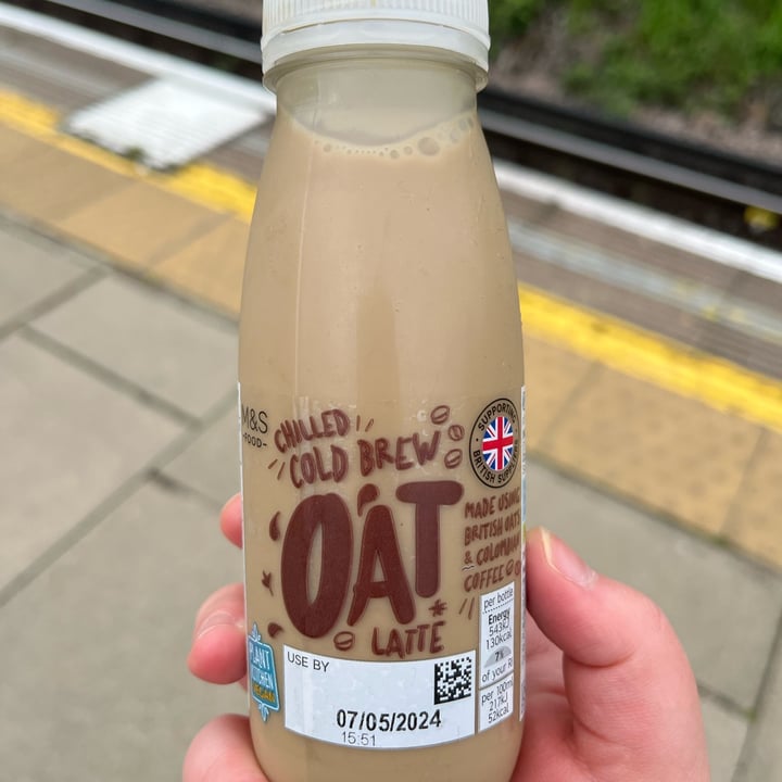 photo of Marks & Spencer Food (M&S) Chilled Cold Brew Oat Latte shared by @eilidhm on  02 May 2024 - review