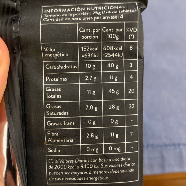 photo of Chocolate Colonial Chocolate Orgánico 80% Cacao shared by @sechague on  02 May 2024 - review
