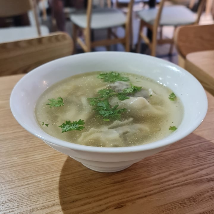 photo of 蔬升 Ascend Vegetarian (Esplanade Xchange) Wonton Soup shared by @parismelody on  27 Apr 2024 - review
