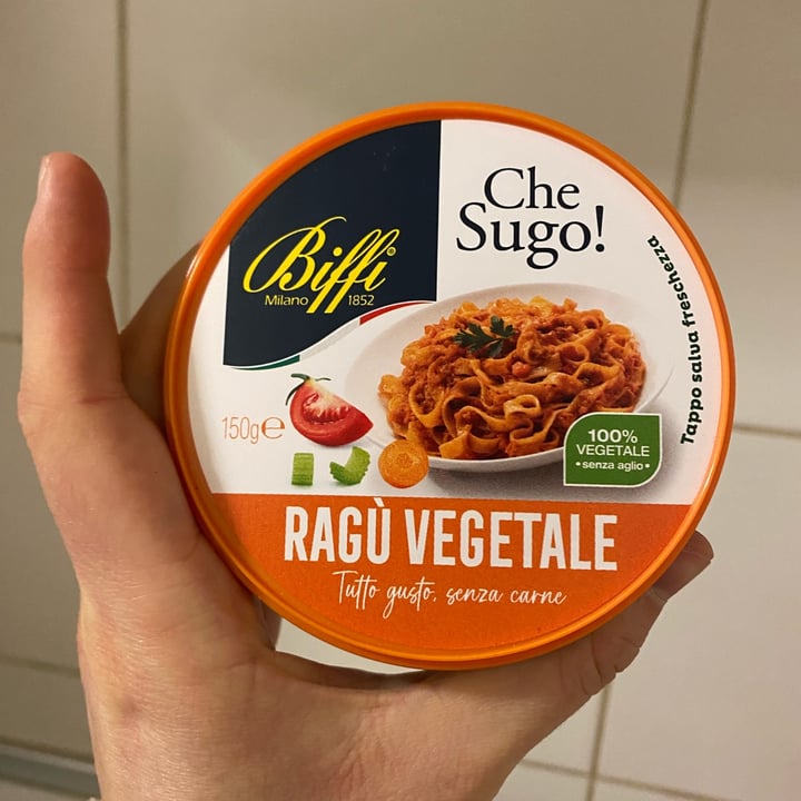 photo of Biffi ragù vegetale shared by @liciaines on  31 Jan 2025 - review