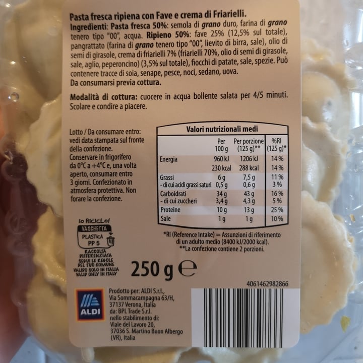 photo of MyVay Girasoli con Crema di Fave e Friarielli shared by @aleveganfoodlover on  23 May 2024 - review