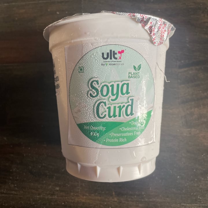 photo of ultx by vegandukan soya curd shared by @khushire on  04 Jan 2024 - review