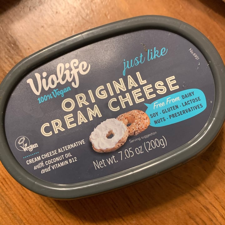 photo of Violife Original cream cheese shared by @roserose on  06 Jan 2024 - review