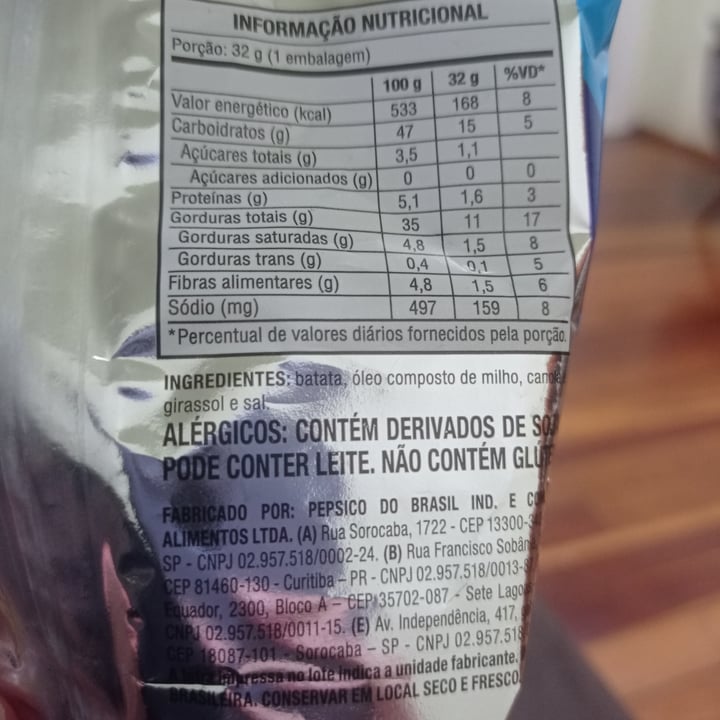photo of Ruffles Batata frita shared by @thaiszanchettin on  12 Jul 2024 - review