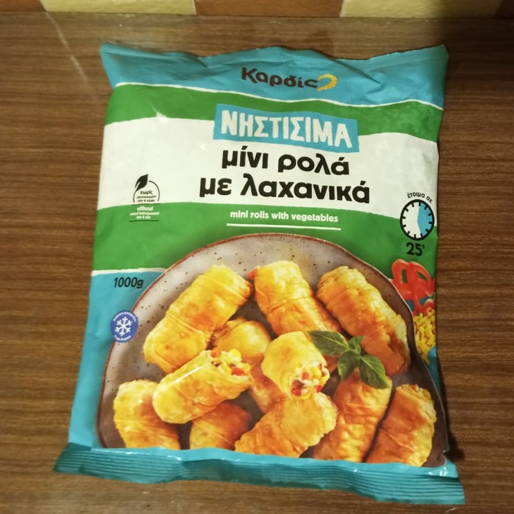 photo of Καρδίς Mini Veggie Rolls shared by @alexdaper on  07 Apr 2024 - review