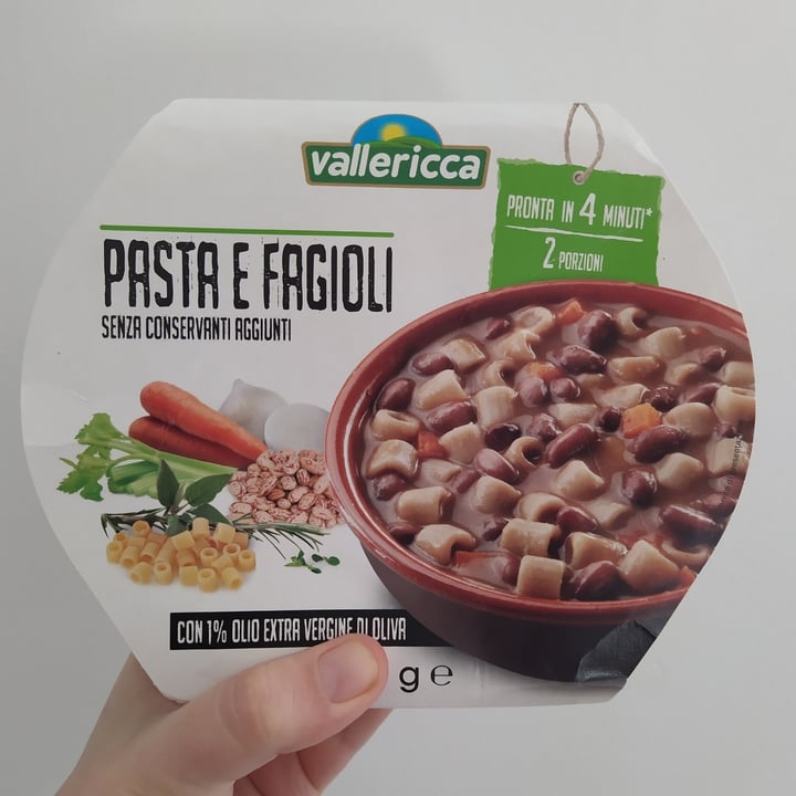 photo of Vallericca Pasta e fagioli shared by @deliaveg on  07 Feb 2024 - review