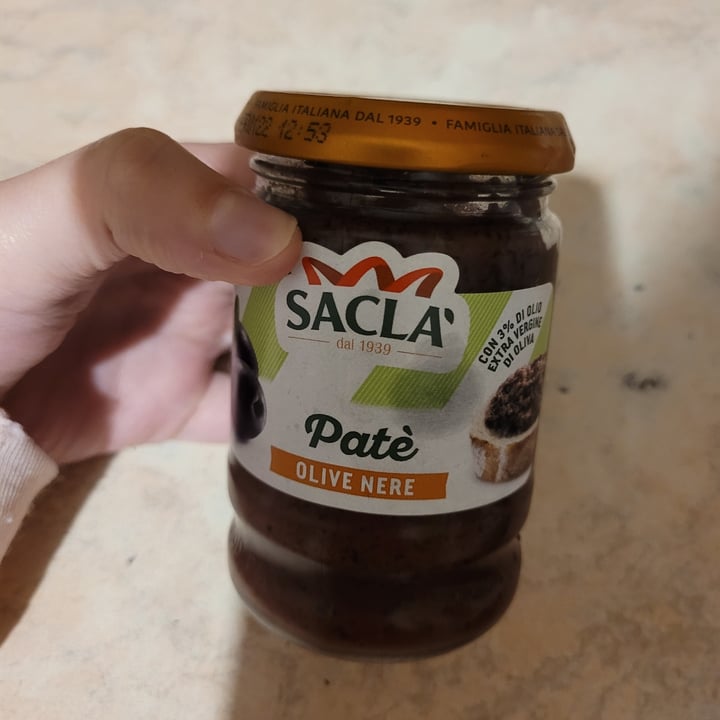 photo of Sacla Paté olive nere shared by @ross0 on  02 May 2025 - review