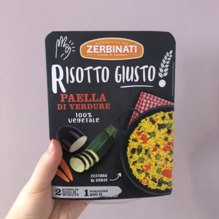 photo of Zerbinati Risotto giusto! Paella di verdure shared by @mari99 on  10 Jan 2024 - review