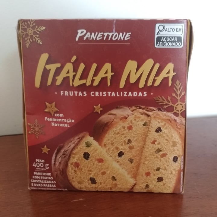 photo of Italia mia Panettone Itália Mia - Frutas Cristalizadas shared by @reginaccorrea on  09 Jan 2024 - review