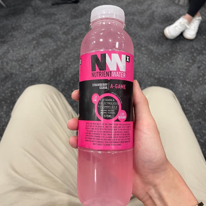 photo of Nutrient Water Strawberry Guava — A-Game shared by @keifeewowo on  18 Apr 2024 - review