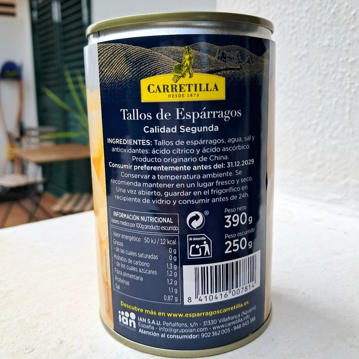 photo of Carretilla Tallos de espárragos shared by @troosti on  20 Sep 2025 - review