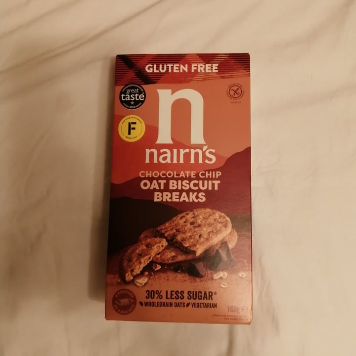 photo of Nairn's Biscuit Breaks Oat and Choc Chip shared by @irxkit on  31 Jul 2024 - review