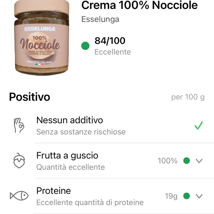 photo of Esselunga 100% Nocciole shared by @terryble89 on  06 Oct 2024 - review