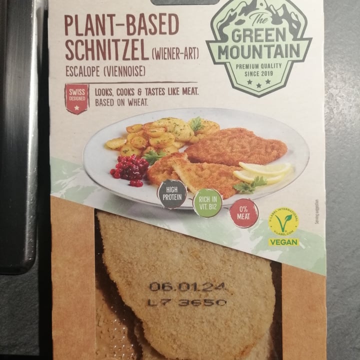photo of The Green Mountain Plant based schitzel shared by @aliroc92 on  15 May 2024 - review