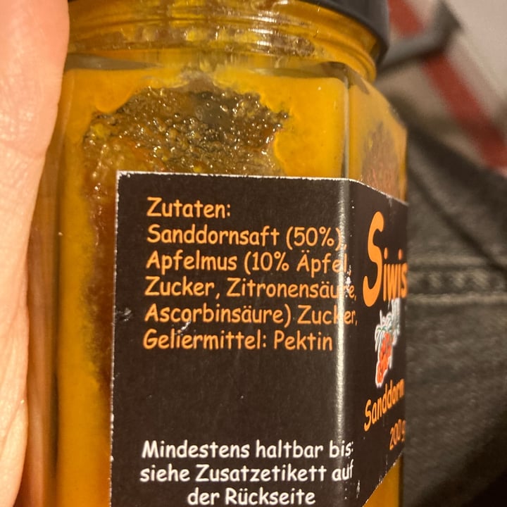 photo of Siwis Sanddorn Sanddorn Fruchtaufstrich shared by @akpi001 on  15 Oct 2023 - review