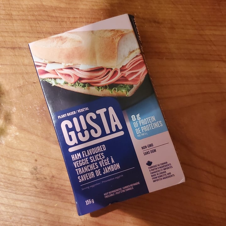 photo of Gusta ham flavored veggie slices shared by @courage-and-a-brick on  09 Oct 2025 - review