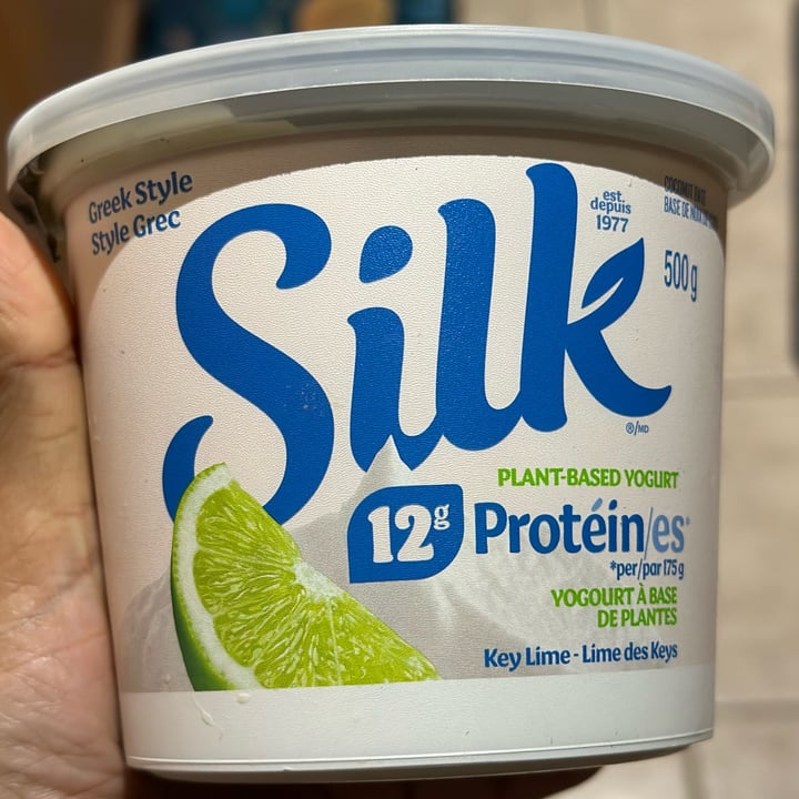 photo of Silk protein yoghurt shared by @avnieatsvegan on  20 Mar 2024 - review