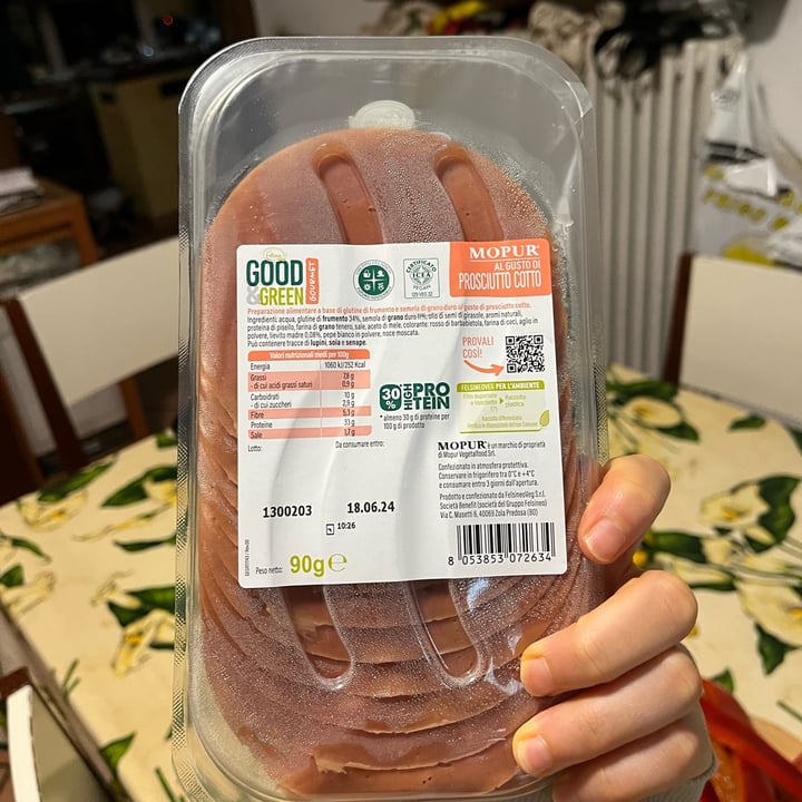 photo of Good & Green al gusto prosciutto cotto shared by @giuliazecchini on  31 Mar 2024 - review