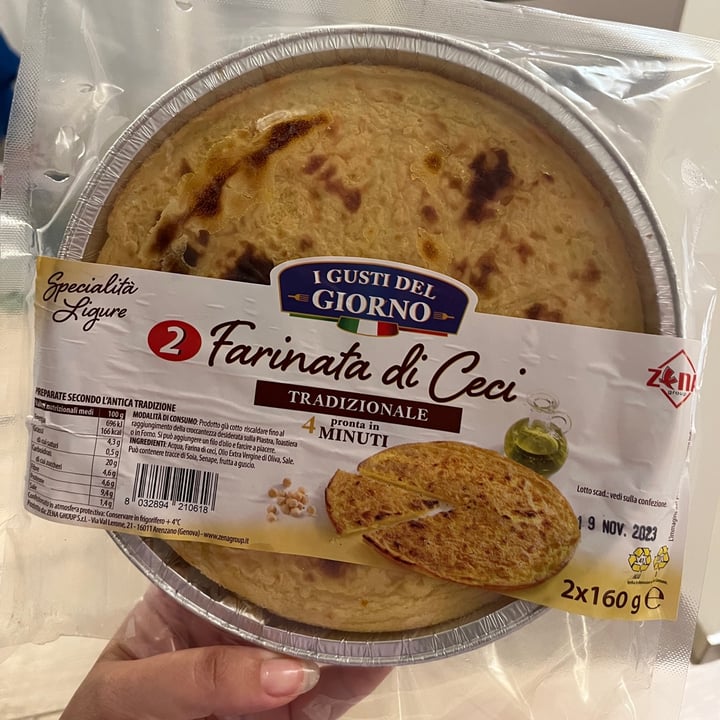 photo of I gusti del giorno Farinata Di Ceci shared by @marisolmarch on  05 Oct 2023 - review