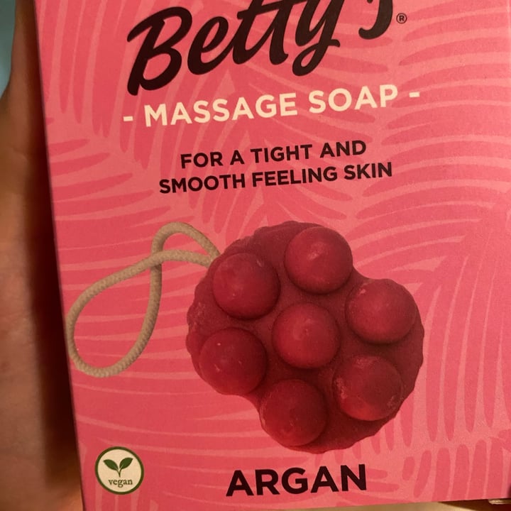photo of Betty’s massage soap shared by @kesidb on  08 Oct 2023 - review