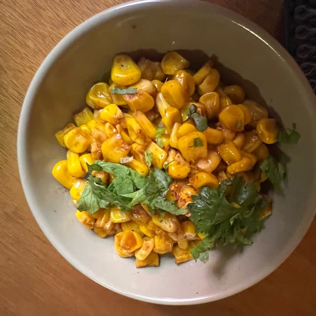 Photo of the dish “smoked spicy corn”