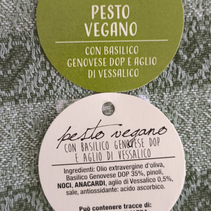 photo of I Sapori dell’Arca Pesto Vegano Con Basilico Genovese DOP E Aglio Di Vessalico shared by @fernandoveganboccia on  27 Jun 2025 - review