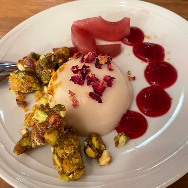 Photo of the dish “panna cotta”