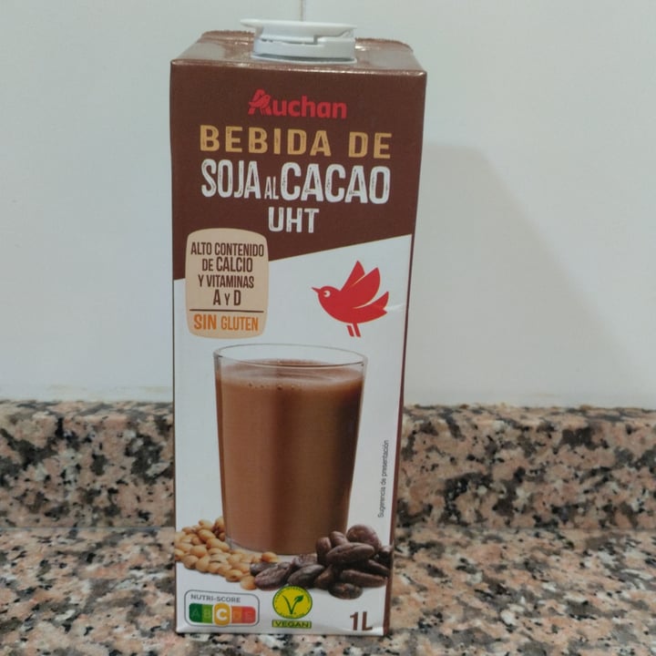 photo of Auchan Bebida de Soja Cacao shared by @sam911bee on  02 Oct 2025 - review